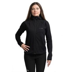 Bluza wspinaczkowa damska Leconte Fleece Hoody Women. Czarne bluzy Marmot, m, bez wzorów, z kapturem. Za 330.59 zł.