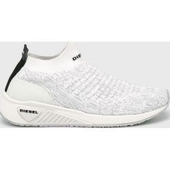 Diesel - Buty. Białe obuwie sportowe Diesel, z gumy, bez zapięcia. W wyprzedaży za 519.90 zł.
