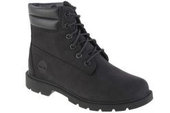 Trapery damskie, Timberland Linden Woods WP 6 Inch. Czarne trapery i śniegowce Timberland, z materiału. Za 725.00 zł.