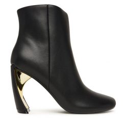 Botki United Nude. Czarne botki United Nude, bez wzorów, bez obcasa, na słupku, bez zapięcia. Za 1,449.00 zł.