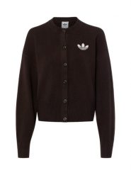 Adidas Originals Kardigan Kobiety brązowy, S. Brązowe kardigany Adidas Originals, s, bez wzorów. Za 299.95 zł.