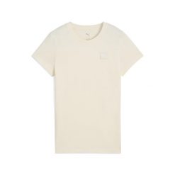 Damska koszulka ESS ELEVATED PUMA No Dye Color Mix. Brązowe bluzki Puma, xl, z aplikacjami, eleganckie, bez kołnierzyka, bez ramiączek. Za 82.99 zł.