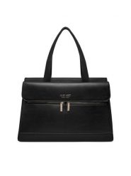 Nine West Torebka EO-ARKANSAS-LDA8210 Czarny. Czarne shopper Nine West, bez wzorów, z materiału, bez dodatków. Za 369.99 zł.