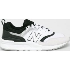New Balance - Buty CW997HEB. Białe obuwie sportowe New Balance, z materiału, bez zapięcia. W wyprzedaży za 269.90 zł.