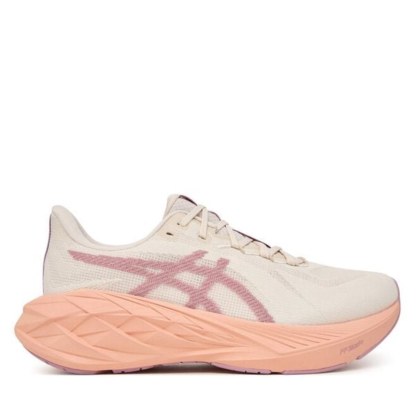 Buty do biegania Asics. Białe obuwie sportowe Asics, bez zapięcia, do biegania. Za 512.99 zł.