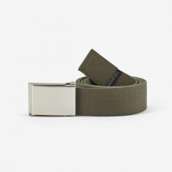 Pasek Solognac 100. Brązowe paski SOLOGNAC, bez wzorów, z poliesteru, sportowe. Za 44.99 zł.