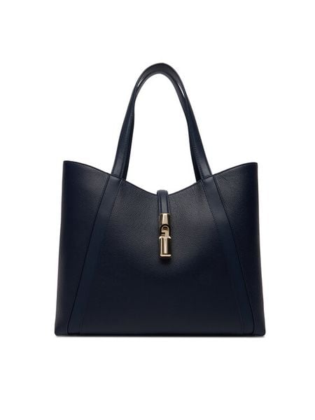 Furla Torebka Goccia L WB01788 BX3353 KH 4852S Granatowy. Niebieskie torebki klasyczne Furla, bez wzorów, ze skóry, bez dodatków. Za 1,509.00 zł.
