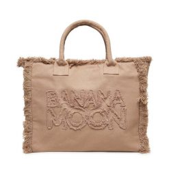 Torba Banana Moon. Brązowe shopper Banana Moon, bez wzorów, bez dodatków. Za 339.99 zł.