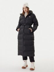 Hunter Płaszcz zimowy Hutchison HARW0001252 Czarny Regular Fit. Czarne płaszcze Hunter, na zimę, s, bez wzorów, z syntetyku, bez kaptura. Za 1,199.00 zł.