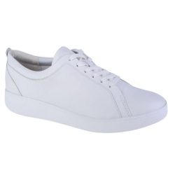 Baskets FitFlop Rally en Cuir. Białe obuwie sportowe Flip Flop, bez zapięcia, trekkingowe. Za 558.00 zł.