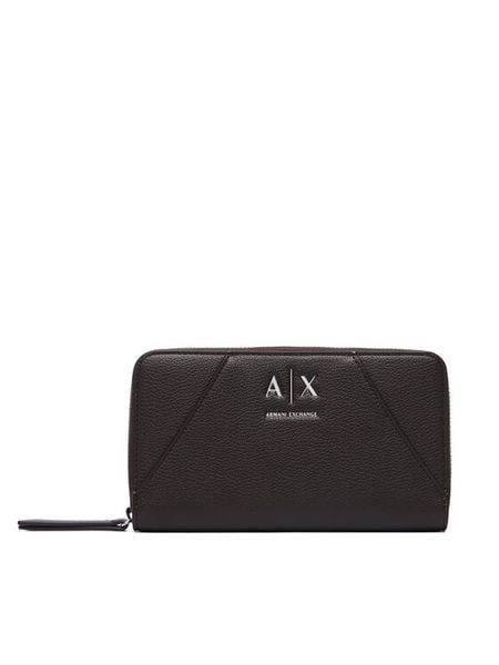 Armani Exchange Portfel XW000359 AF26569 U6032 Brązowy ciemny. Brązowe portfele Armani Exchange, bez wzorów, ze skóry. Za 404.99 zł.