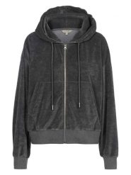 Herrlicher Bluza w kolorze antracytowym rozmiar: XS. Czarne bluzy Herrlicher, xs, bez wzorów, bez kaptura. Za 184.89 zł.