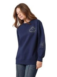 Scotch & Soda Bluza w kolorze granatowym rozmiar: M. Niebieskie bluzy Scotch & Soda, m, bez wzorów, z bawełny, bez kaptura. Za 187.99 zł.