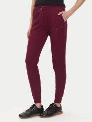 Armani Exchange Spodnie dresowe XW000986 AF16114 UA343 Bordowy Relaxed Fit. Czerwone spodnie dresowe Armani Exchange, s, bez wzorów, z bawełny. Za 569.99 zł.