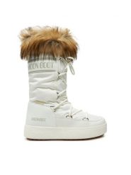Moon Boot Śniegowce Ltrack Monaco Wp 80D2450190 Biały. Białe trapery i śniegowce Moon Boot, ze skóry. Za 1,099.00 zł.
