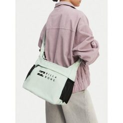 Torebka Billabong. Zielone listonoszki Billabong, bez wzorów, bez dodatków. Za 79.99 zł.