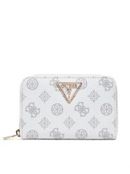 Guess Portfel SWPG85 00140 Biały. Białe portfele Guess, z aplikacjami, ze skóry. Za 169.99 zł.
