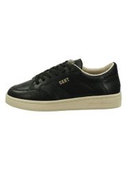 GANT Footwear Skórzane sneakersy "Prepla" w kolorze czarnym rozmiar: 40. Czarne trampki GANT Footwear, bez wzorów, bez zapięcia. Za 259.13 zł.