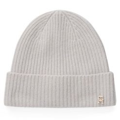 Czapka Tommy Hilfiger. Szare czapki TOMMY HILFIGER, bez wzorów. Za 389.99 zł.