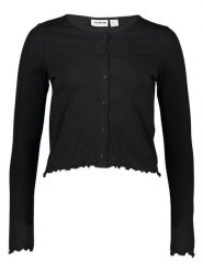 Noisy may Kardigan w kolorze czarnym rozmiar: L. Czarne kardigany Noisy may, l, bez wzorów. Za 70.57 zł.