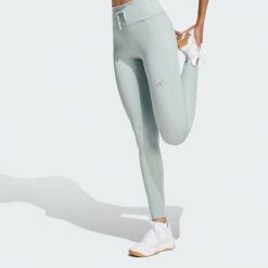 Legginsy Run Essentials Full Length. Zielone bielizna sportowa Adidas, bez wzorów. Za 219.00 zł.