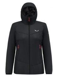 Salewa Kurtka funkcyjna "Ortles" w kolorze czarnym rozmiar: 38. Czarne kurtki sportowe Salewa, bez wzorów, bez kaptura, outdoorowe. Za 682.45 zł.