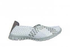 Półbuty Rock Bara White Grey Mix 032927, Biały, Materiał - 40. Białe obuwie sportowe Rock Spring, na lato, z materiału, bez zapięcia. W wyprzedaży za 164.99 zł.