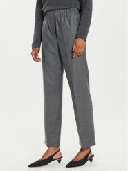 Weekend Max Mara Spodnie materiałowe Hateley 2425136052 Szary Regular Fit. Szare spodnie materiałowe Weekend Max Mara, bez wzorów, z materiału. Za 669.99 zł.