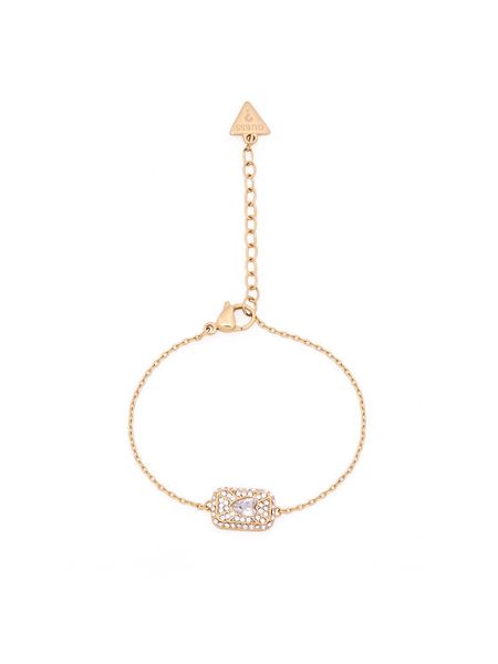 Guess Bransoletka JUBB06 352JW Złoty. Żółte bransoletki Guess, ze stali. Za 299.99 zł.