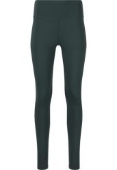 Damskie legginsy Athlecia Franz. Brązowe legginsy ENDURANCE, bez wzorów, z elastanu, z podwyższonym stanem. Za 196.00 zł.