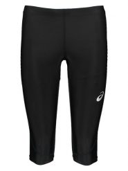 Asics Legginsy sportowe "Track" w kolorze czarnym rozmiar: L. Czarne legginsy Asics, l, bez wzorów. Za 73.93 zł.