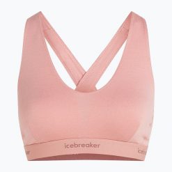 Biustonosz termoaktywny icebreaker Merino 125 Cool-Lite Sprite Racerback. Czerwone bielizna sportowa Icebreaker, xs, bez wzorów. Za 159.99 zł.