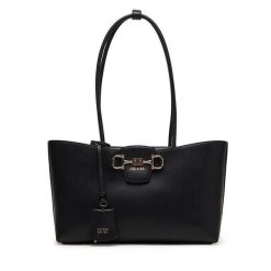 Torebka Guess. Czarne torebki klasyczne Guess, z aplikacjami, bez dodatków. Za 799.99 zł.