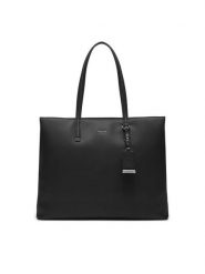 Calvin Klein Torebka Ck Must Medium Shopper_Jcq K60K612347 Czarny. Czarne shopper Calvin Klein, bez wzorów, ze skóry, bez dodatków. Za 699.99 zł.