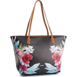 Torebka DESIGUAL - 19SAXP62 2000. Czarne shopper Desigual, bez wzorów, ze skóry ekologicznej, bez dodatków. W wyprzedaży za 169.00 zł.