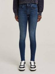 G-Star Dżinsy "Lhana" - Skinny fit - w kolorze niebieskim rozmiar: W29/L32. Niebieskie jeansy G-Star, l, z aplikacjami. Za 171.68 zł.