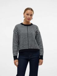 Vero Moda Sweter w kolorze czarnym rozmiar: XS. Czarne swetry Vero Moda, xs, bez wzorów, bez ramiączek. Za 52.79 zł.