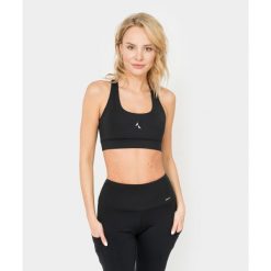 Stanik Carpatree Libra czarny. Czarne bielizna sportowa Carpatree, s, bez wzorów, z materiału. W wyprzedaży za 119.99 zł.