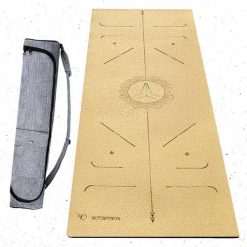 Mata jogi korka Hi-tech 6mm +Torba wodoodporna 3 materiały dla większej wygody3. Brązowe torby na ramię ACHAMANA, bez wzorów, z kauczuku, sportowe, na ramię, małe, bez dodatków. Za 486.00 zł.