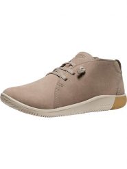 Keen Skórzane sneakersy "KNX Chukka" w kolorze szarobrązowym rozmiar: 39. Brązowe trampki Keen, bez wzorów, bez zapięcia. Za 268.55 zł.