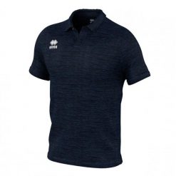 Polo Errea Carlos AD. Niebieskie koszulki polo ERREA, bez wzorów, bez kołnierzyka, bez ramiączek. Za 229.00 zł.