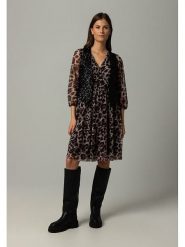 More & More Sukienka w kolorze szaro-czarnym rozmiar: 42. Szare sukienki More & More, bez wzorów, bez kołnierzyka, bez ramiączek, midi. Za 132.67 zł.