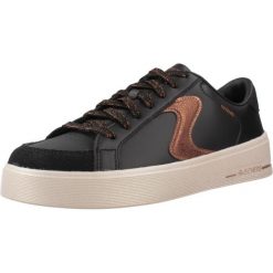 Kapcie SKECHERS HILAND - QUITE CHIC Czarny. Czarne obuwie domowe Skechers, bez wzorów, z syntetyku, bez zapięcia. Za 269.99 zł.