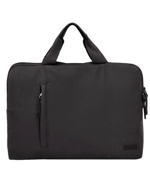 Torba na laptopa WINGS SOLENNE 15,6 cala BLACK. Czarne torby na laptopa Wings, bez wzorów, z materiału. Za 79.90 zł.