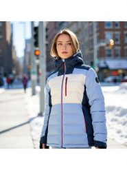 Alpine Pro Kurtka narciarska "Ferera 2" w kolorze biało-błękitno-granatowym rozmiar: XXL. Białe kurtki narciarskie Alpine Pro, m, bez wzorów, bez kaptura, narciarskie. Za 744.98 zł.