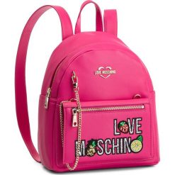 Plecak LOVE MOSCHINO - JC4276PP07KL0604 Fuxia. Czerwone plecaki Love Moschino, bez wzorów, ze skóry ekologicznej. W wyprzedaży za 579.00 zł.