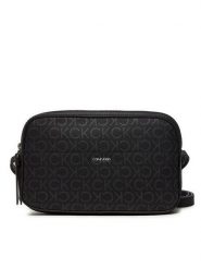 Calvin Klein Torebka Ck Business Camera Bag_Mono K60K612566 Czarny. Czarne listonoszki Calvin Klein, bez wzorów, ze skóry, bez dodatków. Za 299.99 zł.