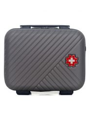 SWISS KOPPER Kosmetyczka "Spiez" w kolorze szarym - 30 x 23 x 16 cm rozmiar: onesize. Szare kufry i kosmetyczki SWISS KOPPER, bez wzorów, z materiału, bez dodatków. Za 73.99 zł.