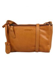 Burkely Skórzana torebka "Just Jolie" w kolorze jasnobrązowym - 21 x 15 x 5 cm rozmiar: onesize. Brązowe torby na ramię Burkely, bez wzorów, z materiału, na ramię, bez dodatków. Za 173.99 zł.