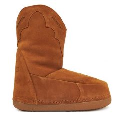 Botki Inuikii. Brązowe botki Inuikii, bez wzorów, bez obcasa, na koturnie, bez zapięcia. Za 1,569.00 zł.